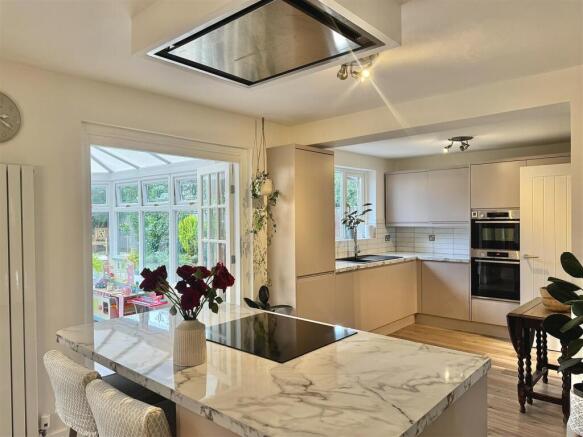 Through Dining Room & Kitchen