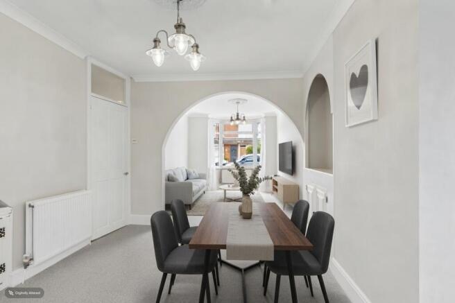 Dining Room to Lounge - Digital styling