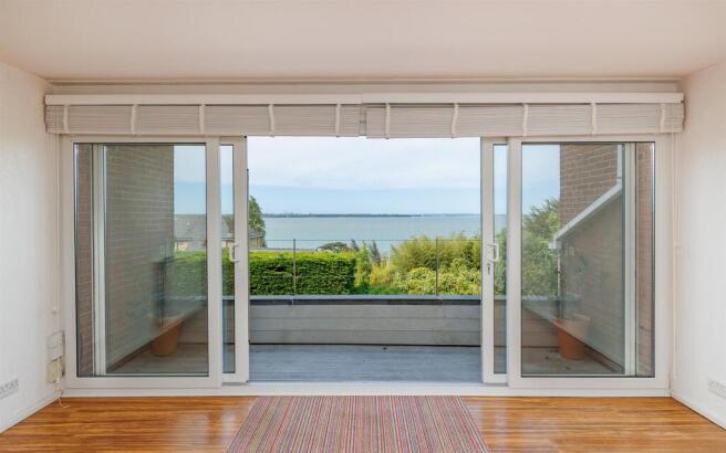 Balcony leading from sitting room