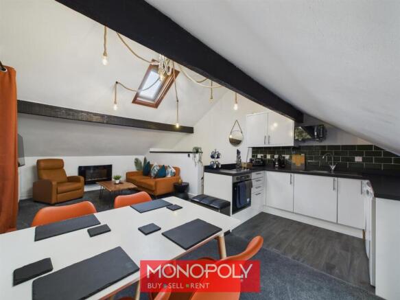 First Floor Open-Plan Lounge / Kitchen / Dining Ro