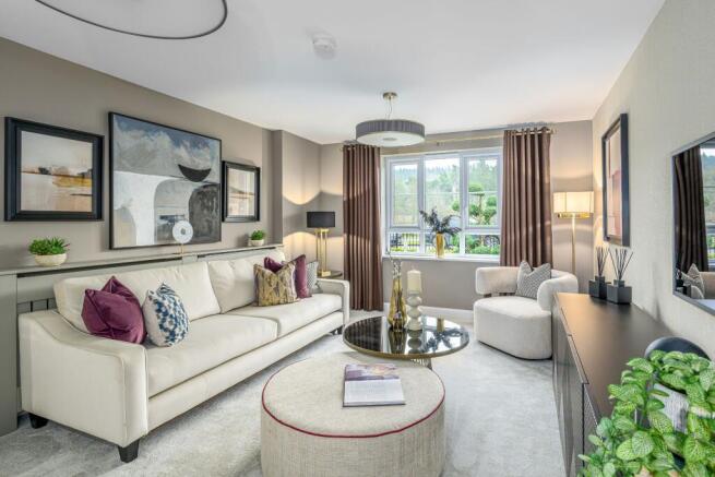 Front lounge in 4 bedroom home