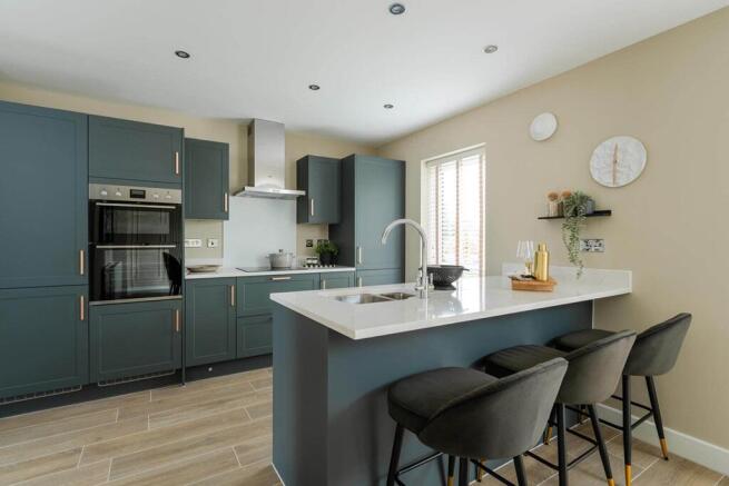 Kitchen dining area of the Colford