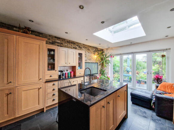 Kitchen With Central Island