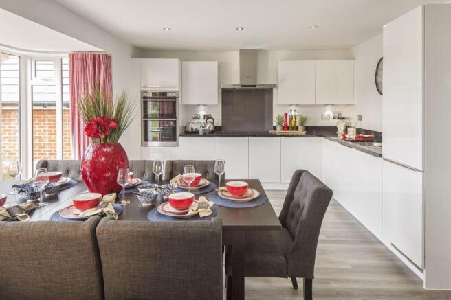Kitchen in the Exeter 4 bedroom home