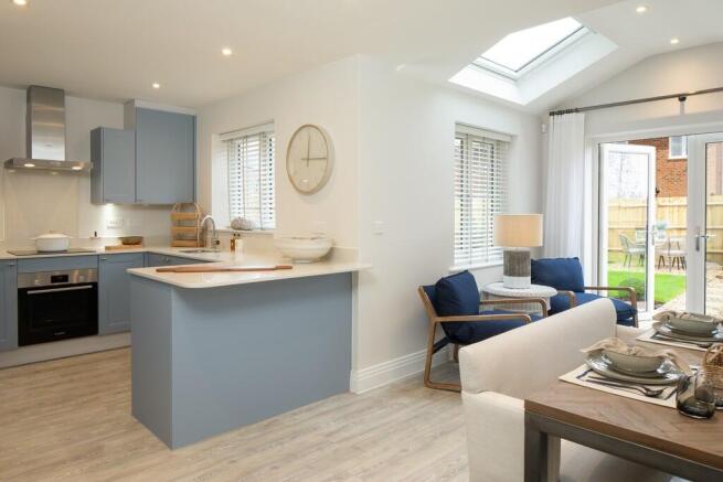 kitchen / dining / family room