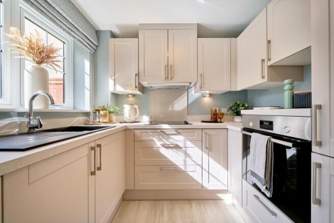 Show home kitchen