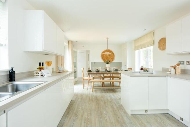 The ideal space for entertaining family and friends or relaxed family mealtimes