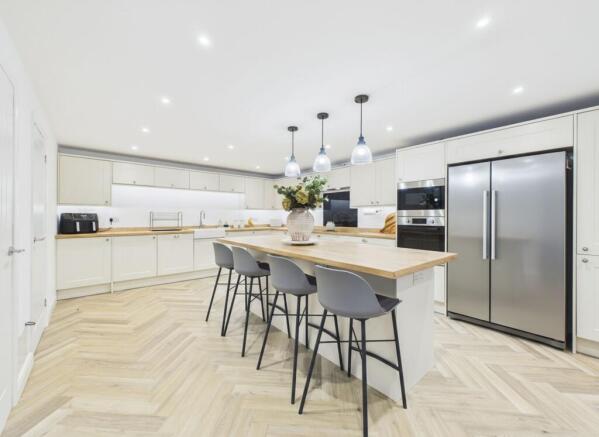 Open-Plan Living Dining Kitchen