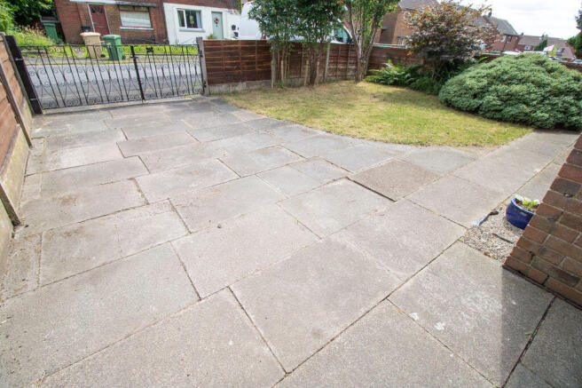 Front Gated Driveway and Garden