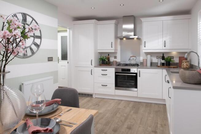 Internal kitchen image The Hadley Scotgate Ridge