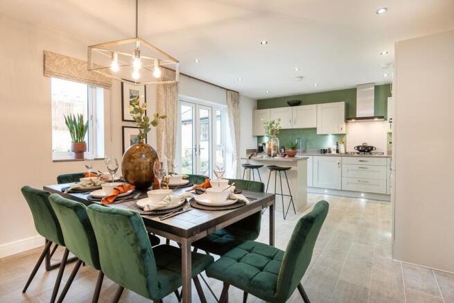 Family-friendly kitchen diner
