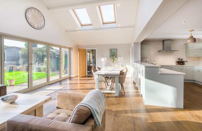 open plan living ...