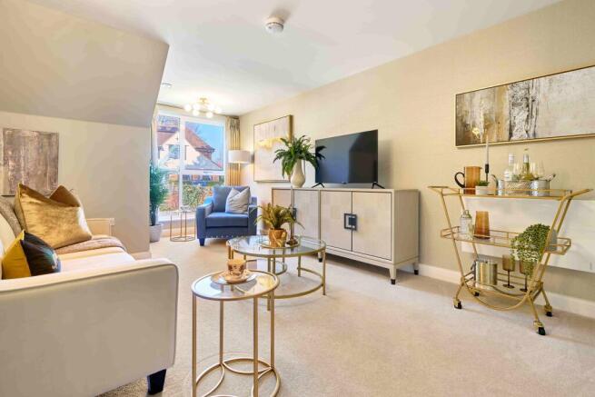 Show home living room