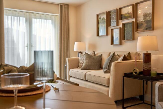 Show home living room