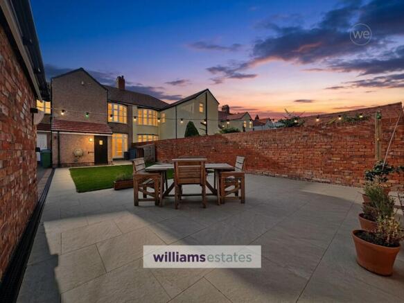 dusk patio