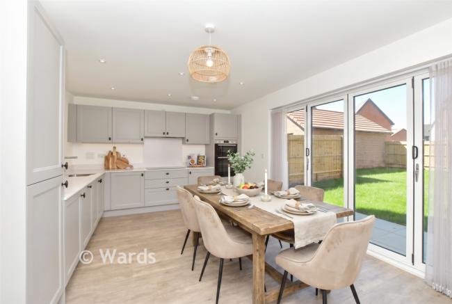 Kitchen Diner Staged