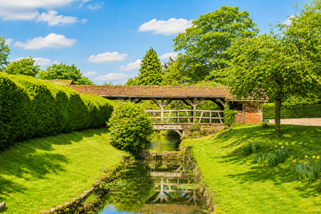 Medieval moat
