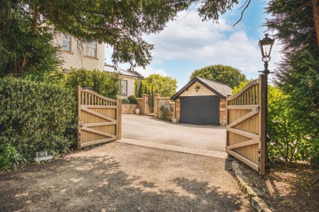 Driveway entrance