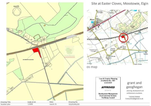 SITE PLAN - EASTER CLOVES