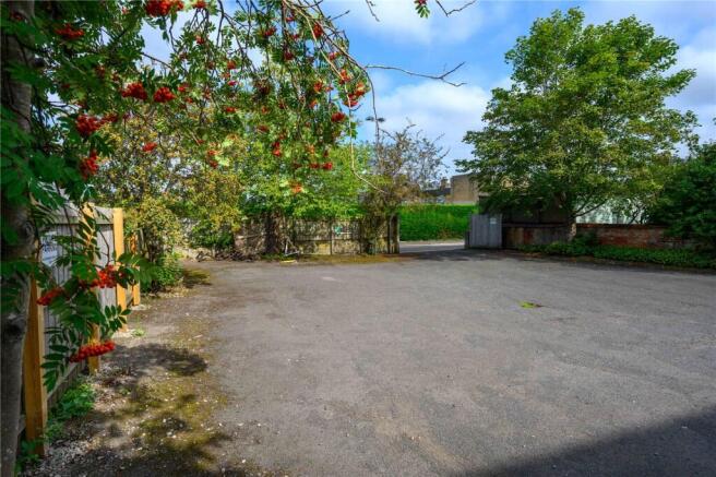 Rear of Property