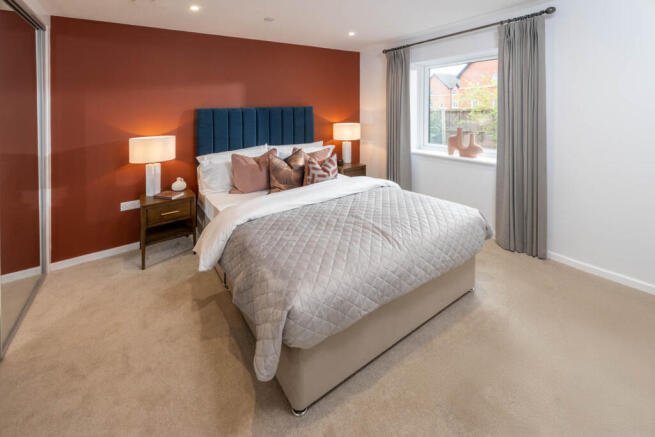 Show home master bedroom (1 bedroom)