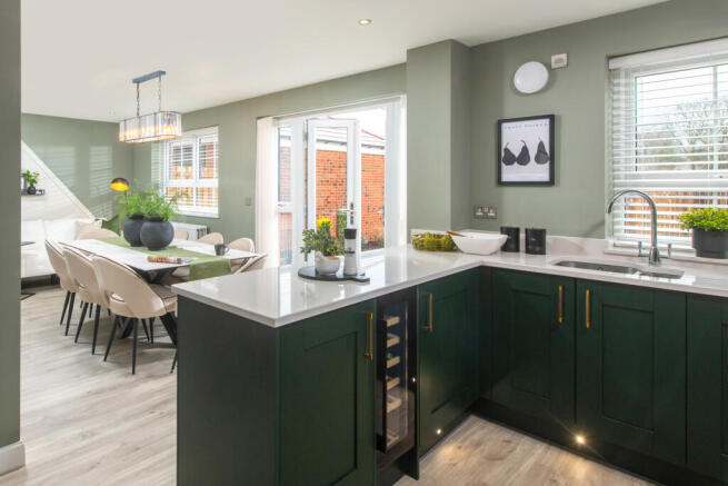 Inside view of Radleigh kitchen