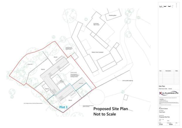 Site Plan Plot 1