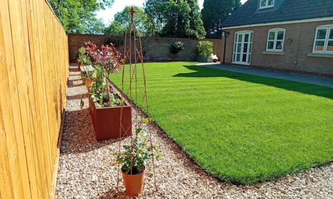 Rear and Side Garden