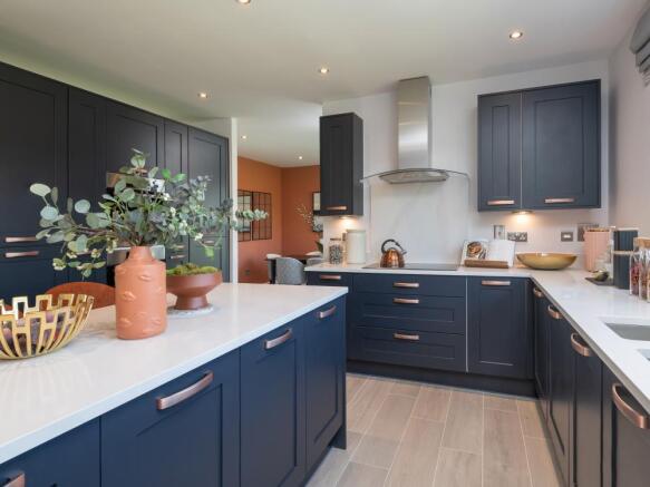Kitchen of the Richmond, a 4 bedroom house