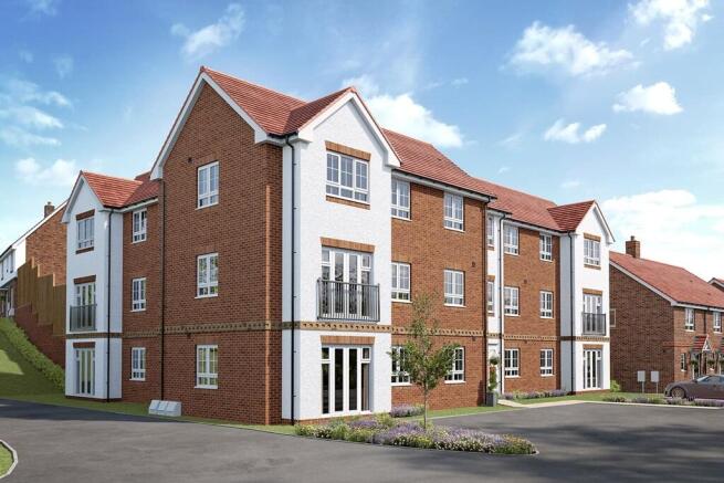 Artists impression of apartments