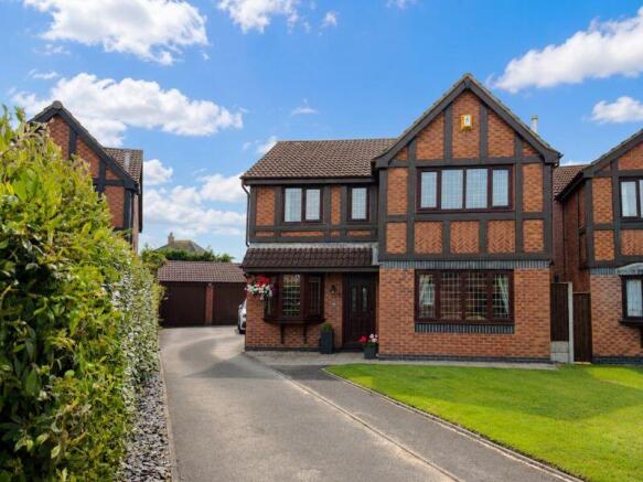 Front of Property with Double Garage