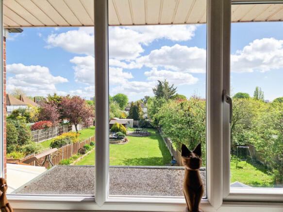 View Over Stunning Rear Garden
