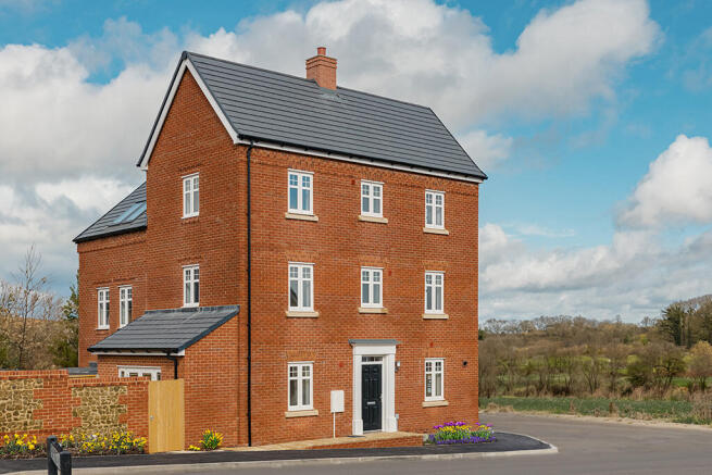 External shot of the parkin house type at Niveus Walk