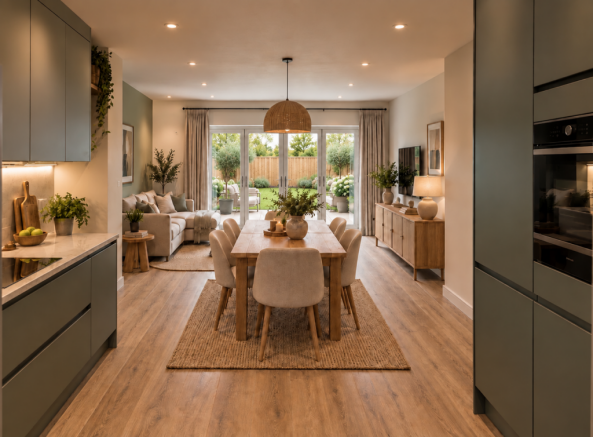 Plot 60 Rich CGI kitchen