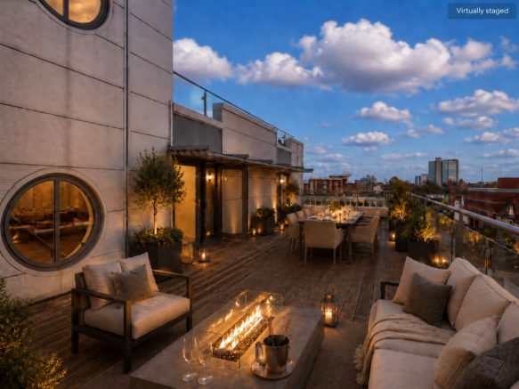 Roof terrace