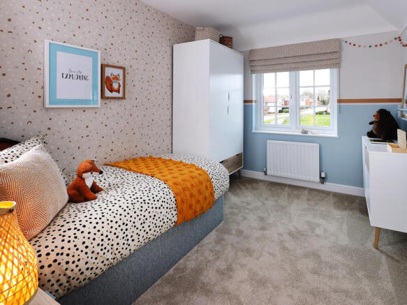 The Amberley End - Bedroom 3