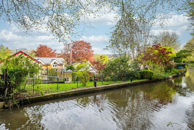 Canal and Rear Elevation
