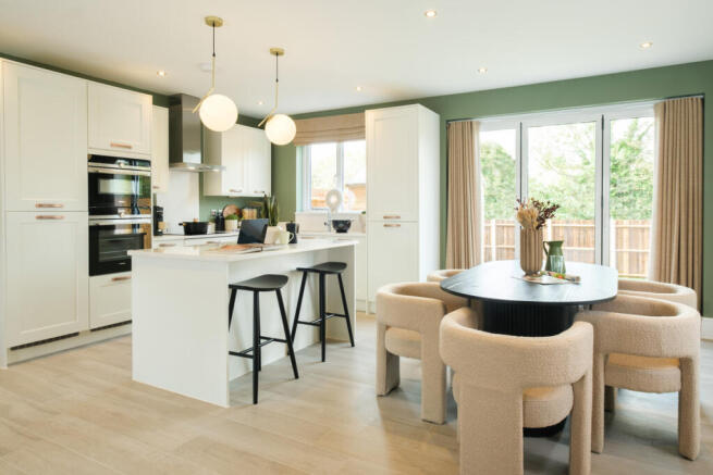 Kitchen / dining of the Windsor, a 4 bedroom house