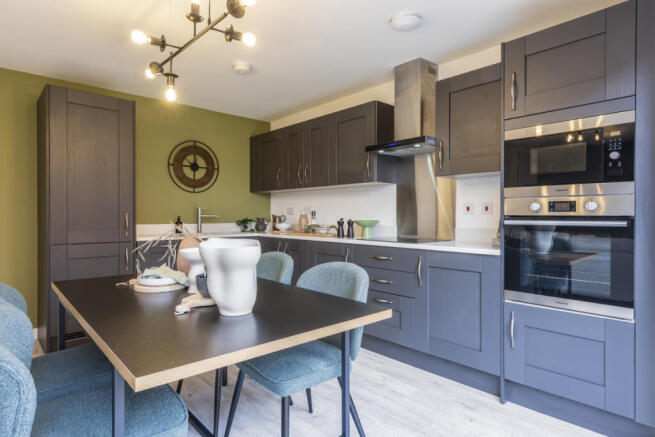 Indicative Kitchen/Dining Room, Contemporary Modern Decoration
