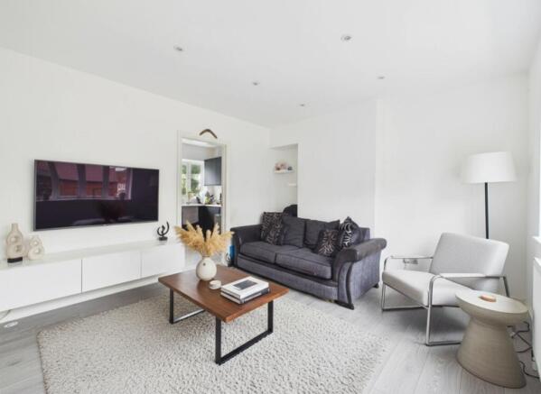 Living Room Virtually Staged
