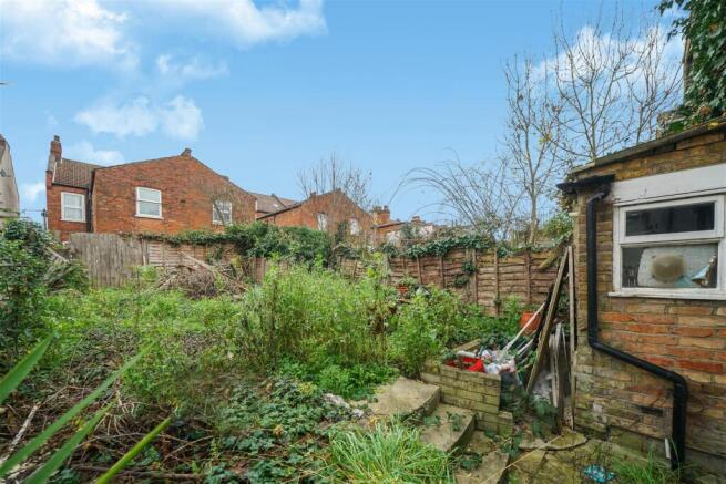 Private rear garden