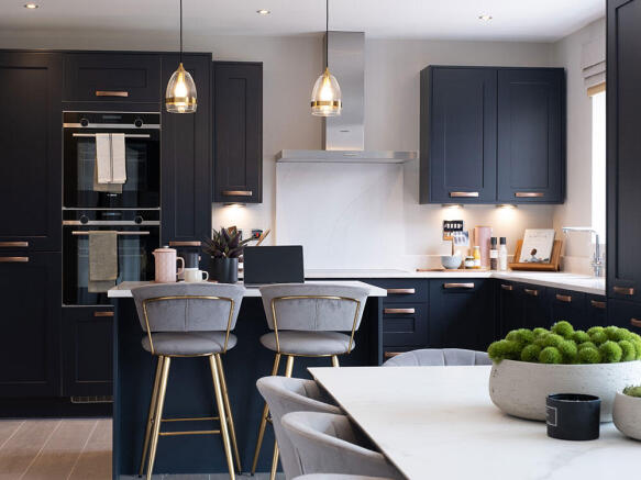 Kitchen of the Henley, a 4 bedroom house