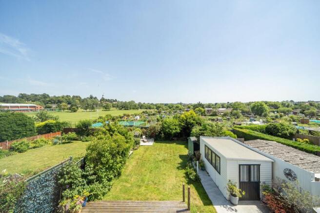 Rear Garden & View