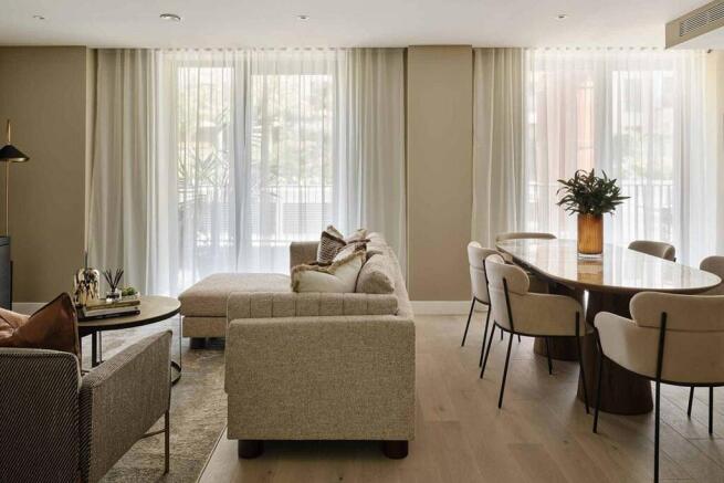 Light filled elegant interiors