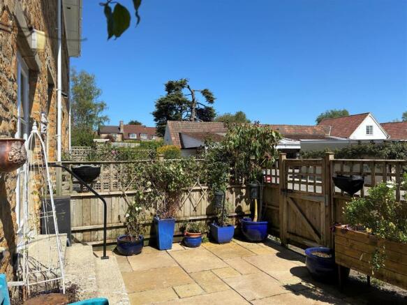 Private Rear Courtyard