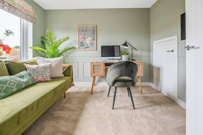 The perfect space for a home office or a dining room