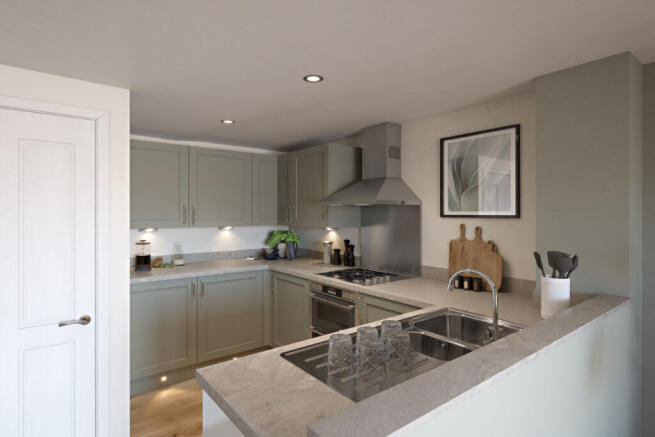 Haversham kitchen option 2