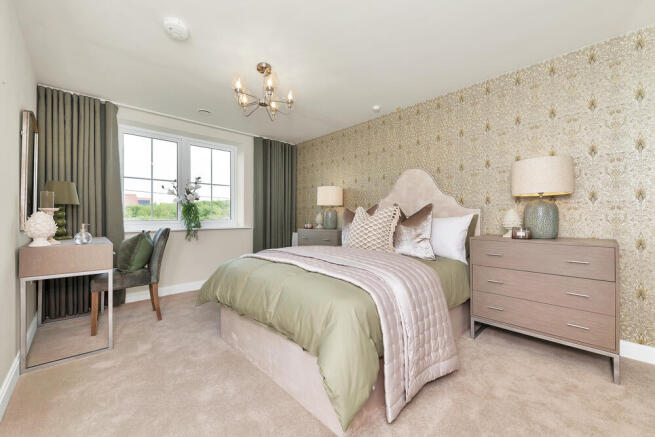 Show home bedroom