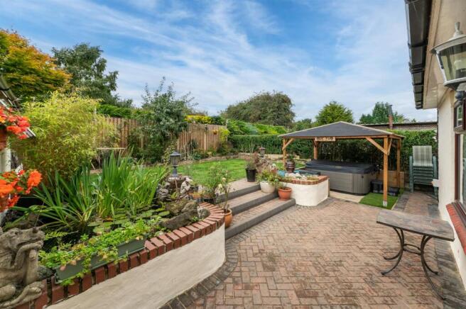 Rear Garden & Hot Tub