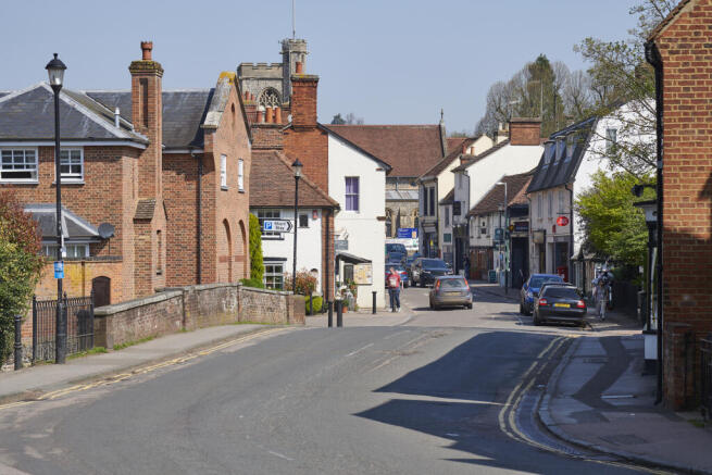 Welwyn village high street